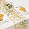 Gold Table Runner 2-Pack – 11x108” Sequin Glitter Metallic Mesh Table Runners for Weddings, Birthdays, Christmas & Party Decorations (Gold)